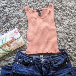 Forever 21 Pink Sweater Vest